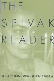 Cover of: The Spivak Reader: Selected Works of Gayatri Chakravorty Spivak
