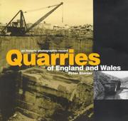 Cover of: Quarries of England and Wales by Peter Stanier