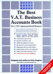 The best V.A.T. business accounts book for a VAT registered small business