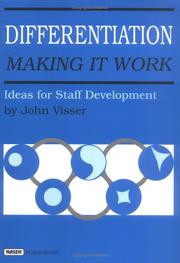 Differentiation : making it work : ideas for staff development