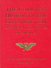 Cover of: The Christian History of the Constitution of the United States of America by Verna M. Hall