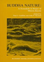 Cover of: Buddha Nature: A Festschrift in Honor of Minoru Kiyota