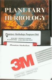 Cover of: Planetary Herbology Comp Book Disk/DOS WIN 3.1