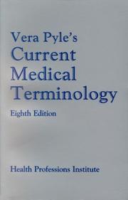 Cover of: Vera Pyle's Current Medical Terminology
