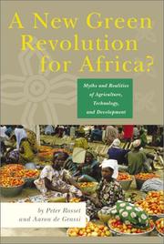 Cover of: A New Green Revolution for Africa?