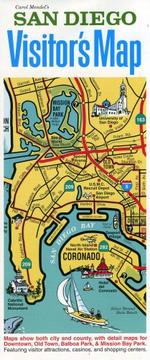 Cover of: San Diego Visitor's Map by Carol Mendel
