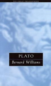Cover of: Plato by Bernard Arthur Owen Williams