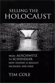 Cover of: Selling the Holocaust by Tim Cole