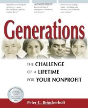 Cover of: Generations: The Challenge of a Lifetime for Your Nonprofit