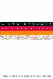 A new Germany in a new Europe?