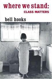 Cover of: Where We Stand by Bell Hooks
