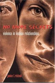 Cover of: No More Secrets  by Janice Ristock