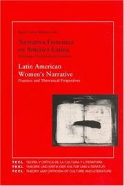 Cover of: Narrativa Femenina En America Latina/Latin American Women's Narrative: Practicas Y Perspectivas Teoricas/Practices and Theoretical Perspectives