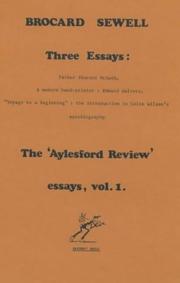 Three essays