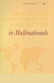 Corporate performance evaluation in multinationals
