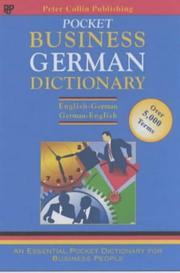 Business glossary : English-German/German-English