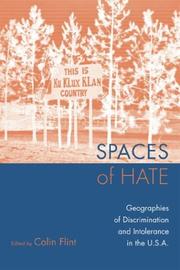 Cover of: Spaces of Hate: Geographies of Discrimination and Intolerance in the U.S.A.
