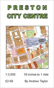 Cover of: Preston City Centre: 1:3,500, 18 Inches to 1 Mile, 2-99