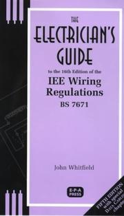 The electrician's guide to the 16th edition of the IEE wiring regulations BS 7671