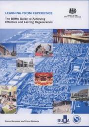 Learning from experience : the BURA guide to achieving effective and lasting regeneration