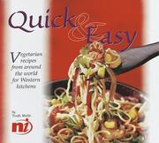 Cover of: Quick and Easy Vegetarian Cook Book