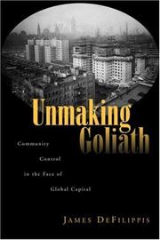 Unmaking Goliath : community control in the face of global capital