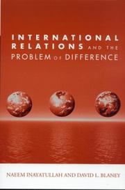 International relations and the problem of difference