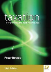 Taxation by Peter Rowes