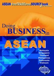 Cover of: Doing Business in ASEAN by Amy Tan