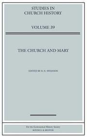 Cover of: The Church and Mary (Studies in Church History)