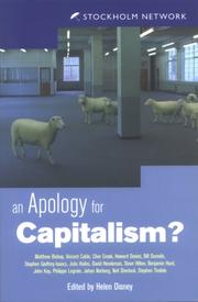 An apology for capitalism?