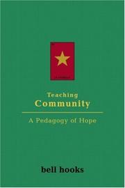Cover of: Teaching Community: A Pedagogy of Hope