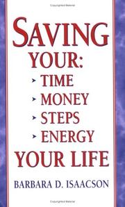 Cover of: Saving: Time, Money, Steps, Energy, Your Life