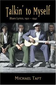 Cover of: Talkin' to Myself: Blues Lyrics, 1921-1942