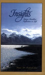 Cover of: Insights - Tantric Buddhist Reflections on Life