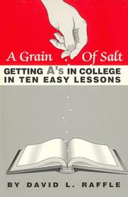 A Grain of Salt by David L. Raffle