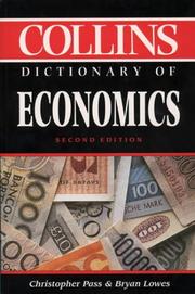 Collins dictionary of economics