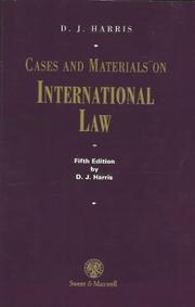 Cases and materials on international law