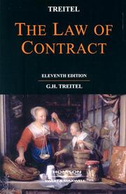 The law of contract by G. H. Treitel