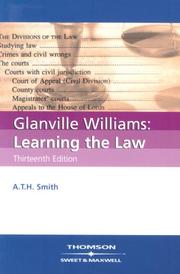 Glanville Williams : learning the law