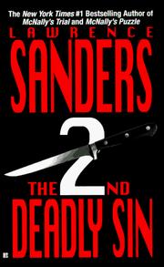 The Second Deadly Sin by Lawrence Sanders
