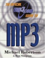 Cover of: The Official Mp3.Com Guide to Mp3