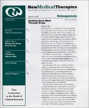 Cover of: Osteoporosis: New Medical Therapies