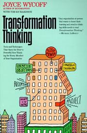 Cover of: Transformation thinking