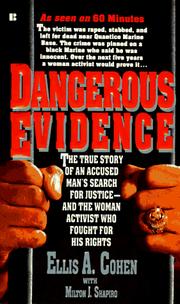 Dangerous evidence by Ellis A. Cohen