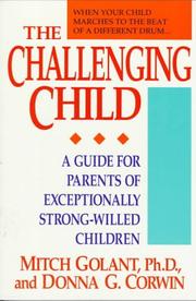 Cover of: The challenging child
