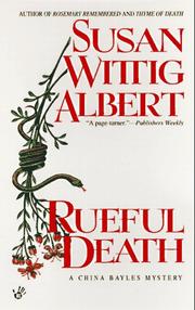Cover of: Rueful Death: A China Bayles Mystery