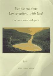 Cover of: Meditations from Conversations with God.: an uncommon dialogue