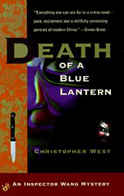 Cover of: Death of a Blue Lantern