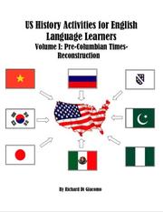 Cover of: US History Activities for English Language Learners